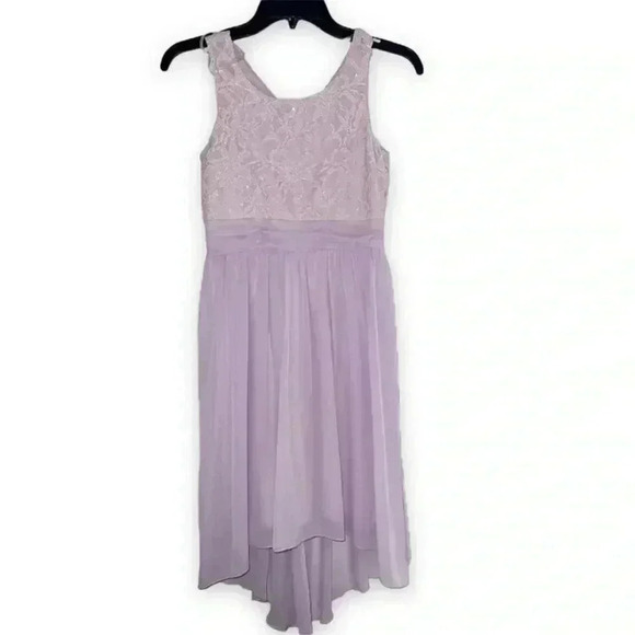 Speechless Purple Shimmer High-Low Tulle Dress, size 14 - Picture 1 of 6